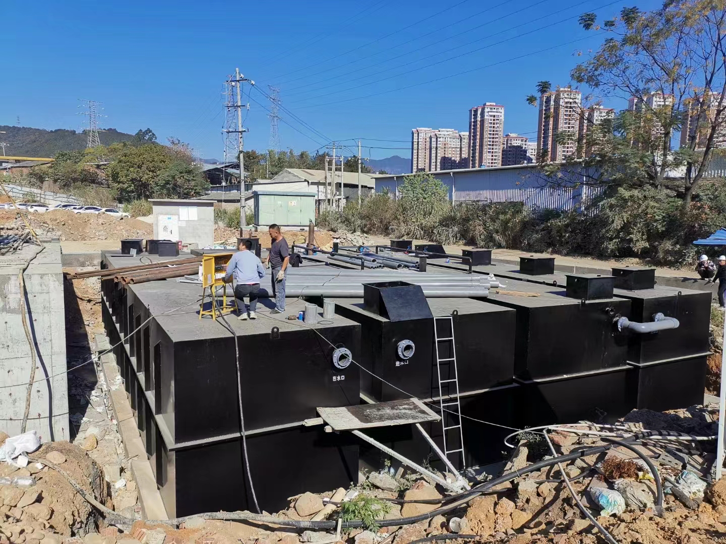 大型社區(qū)一體化污水處理設(shè)備 大型社區(qū)一體化污水處理設(shè)備